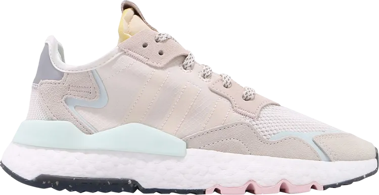 Adidas Wmns Nite Jogger 'Chalk Mint' sneakers, cream