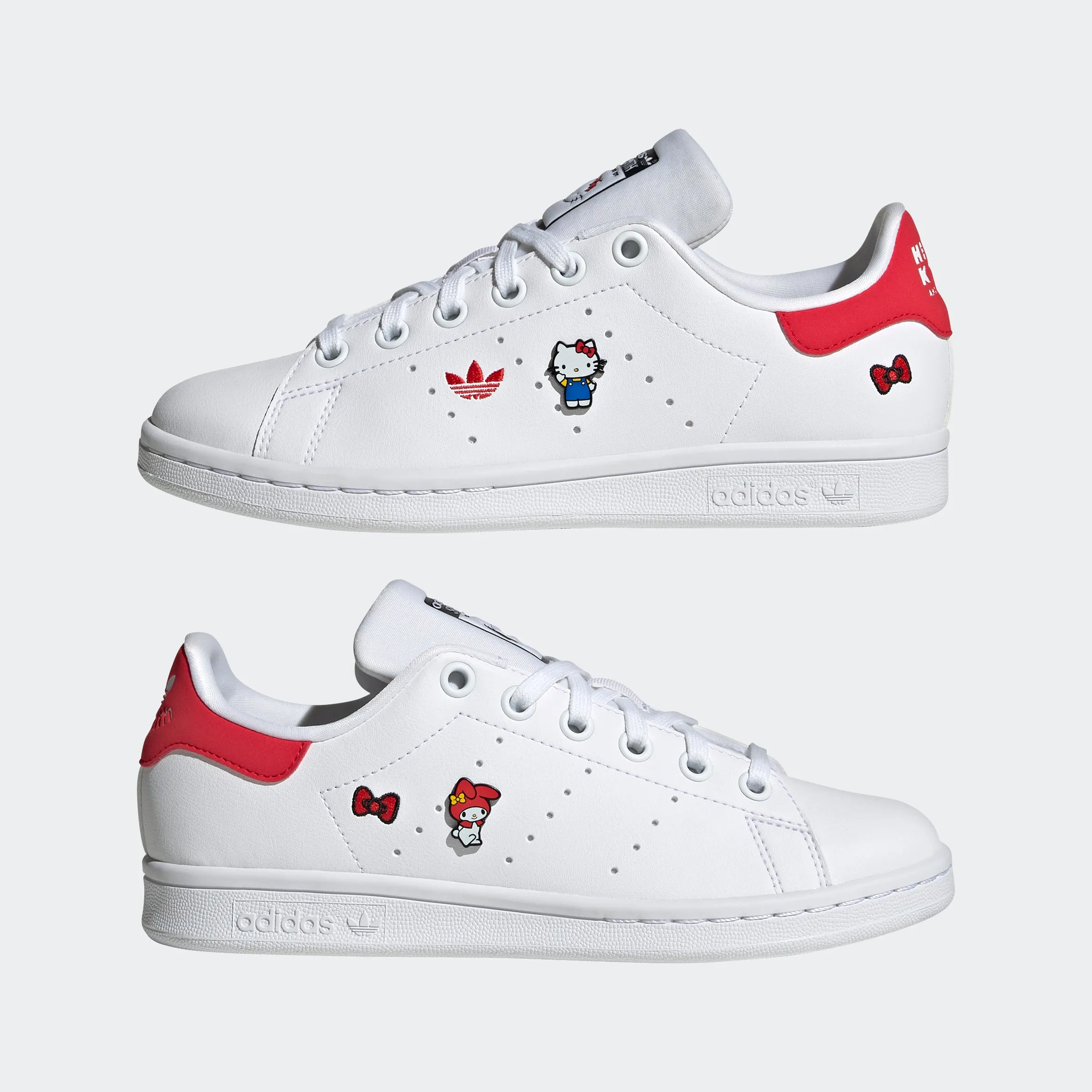 Big Kids’ adidas Originals Stan Smith Hello Kitty Shoes