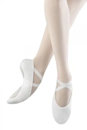 BLOCH S0203L WOMEN'S WHITE PROLITE II HYBRID BALLET SHOE
