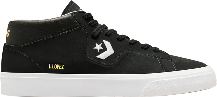 Converse Louie Lopez Pro Mid Black White Sneakers