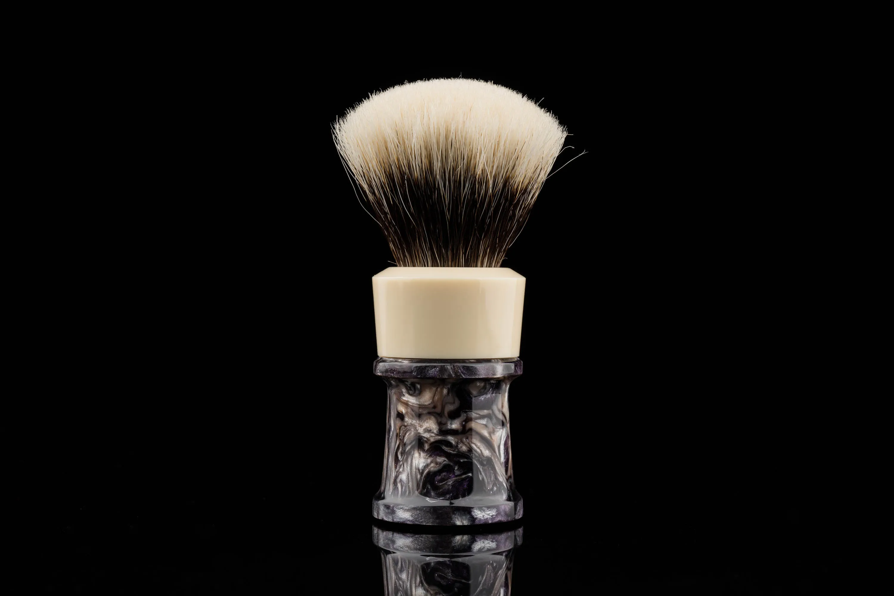 Fortress - 'Waves' Resin Hybrid shaving brush handle