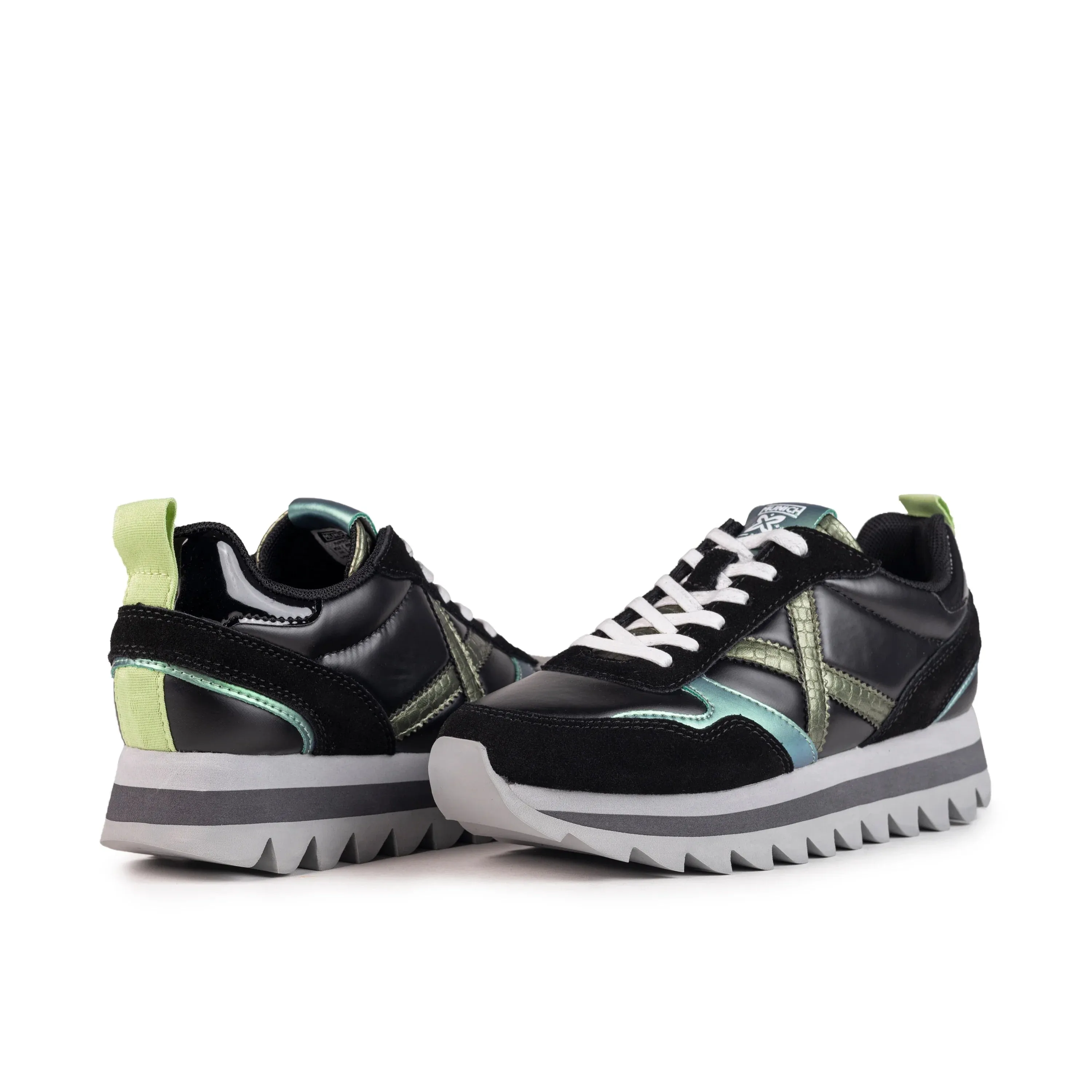 MUNICH | SNEAKERS MUJER | RIPPLE 63 | NEGRO
