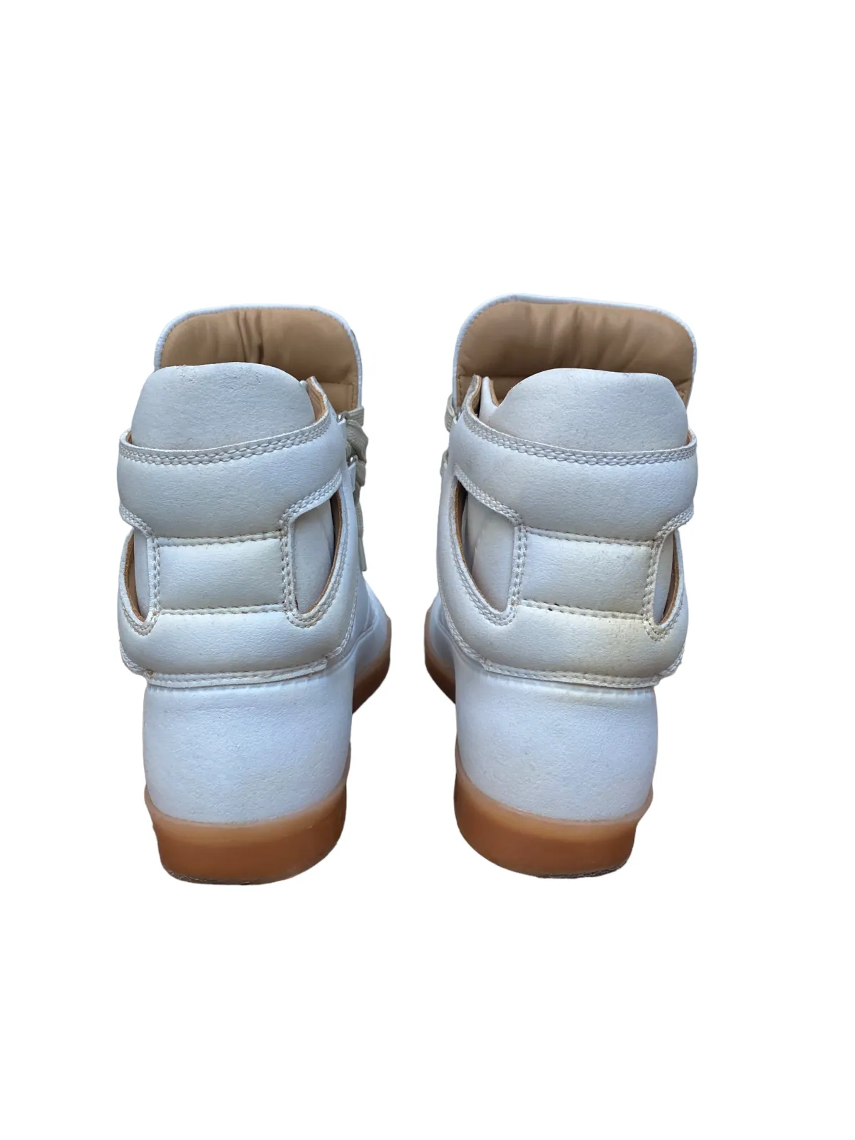 White sneakers